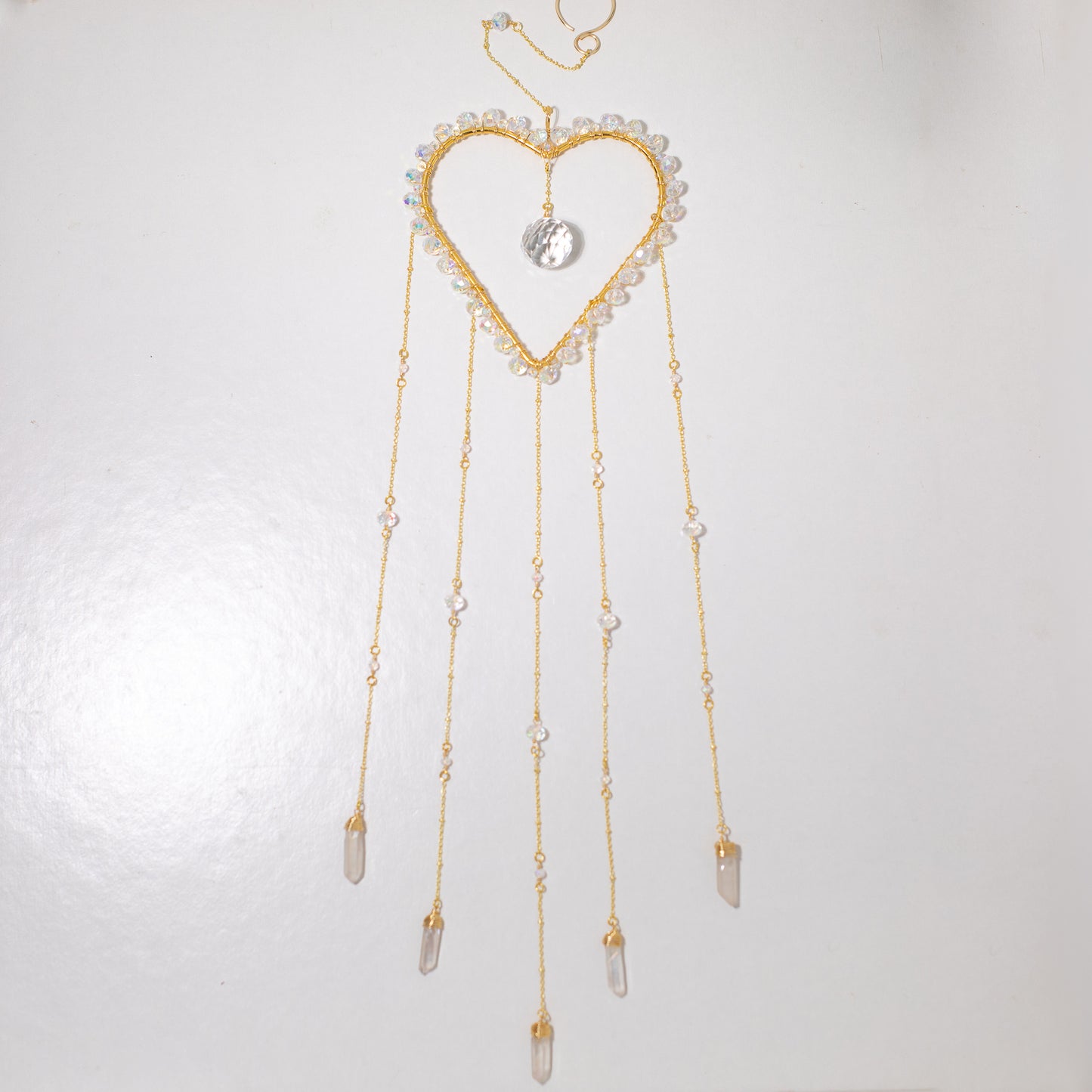 Heart Crystal Prism Suncatcher