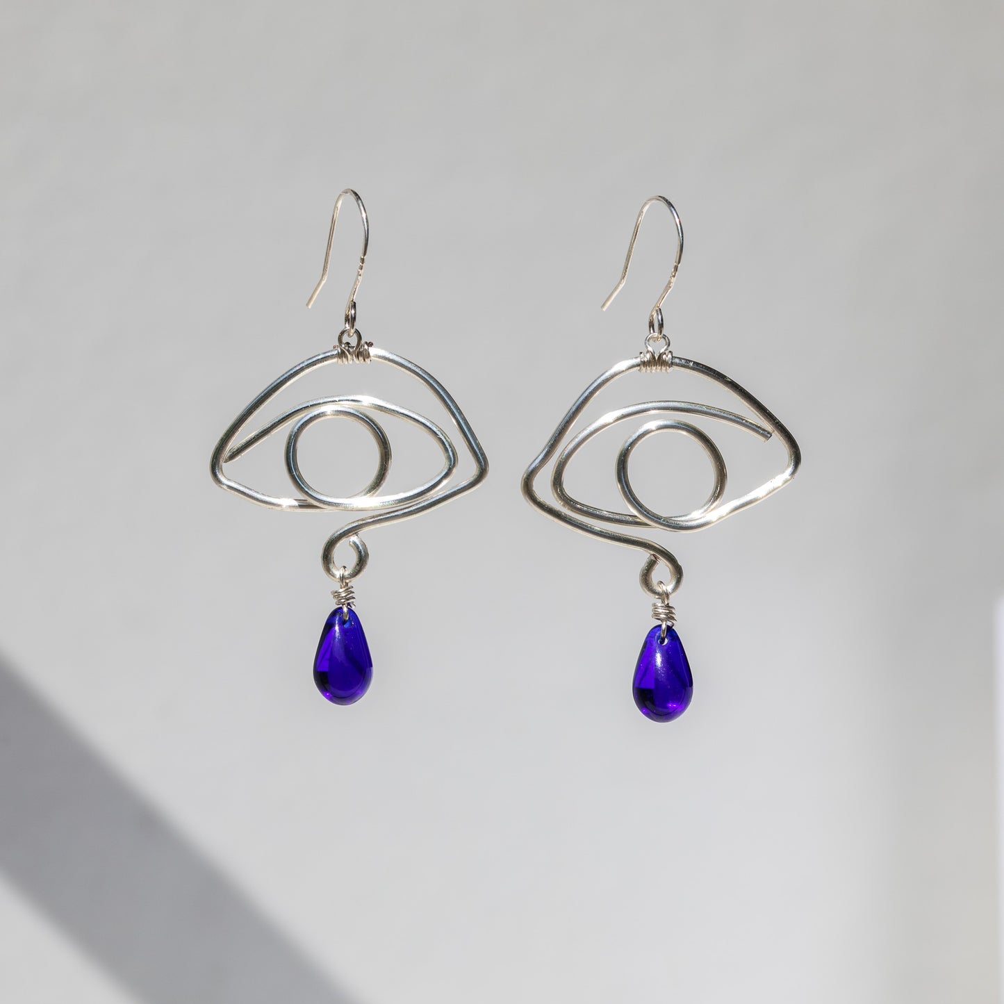 Crybaby Wire Eye Earrings