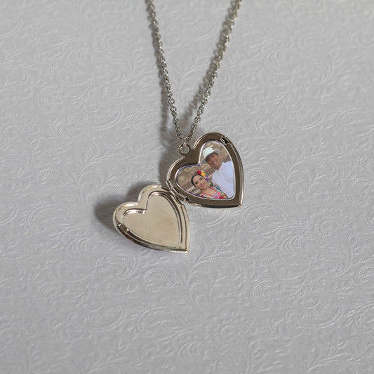 Pressed Botanical Photo Lockets