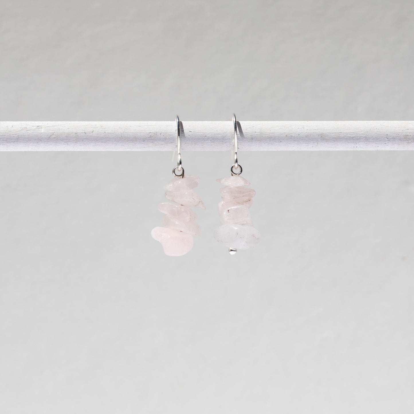Pendientes de cristal pulido