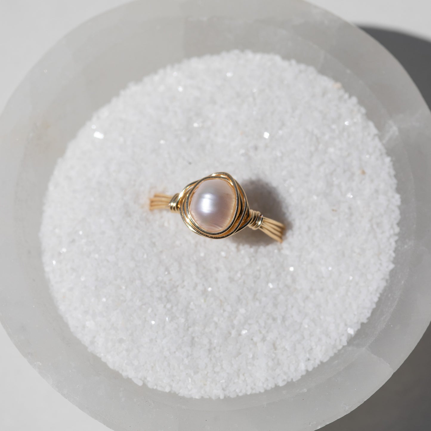 Dainty Pearl Ring