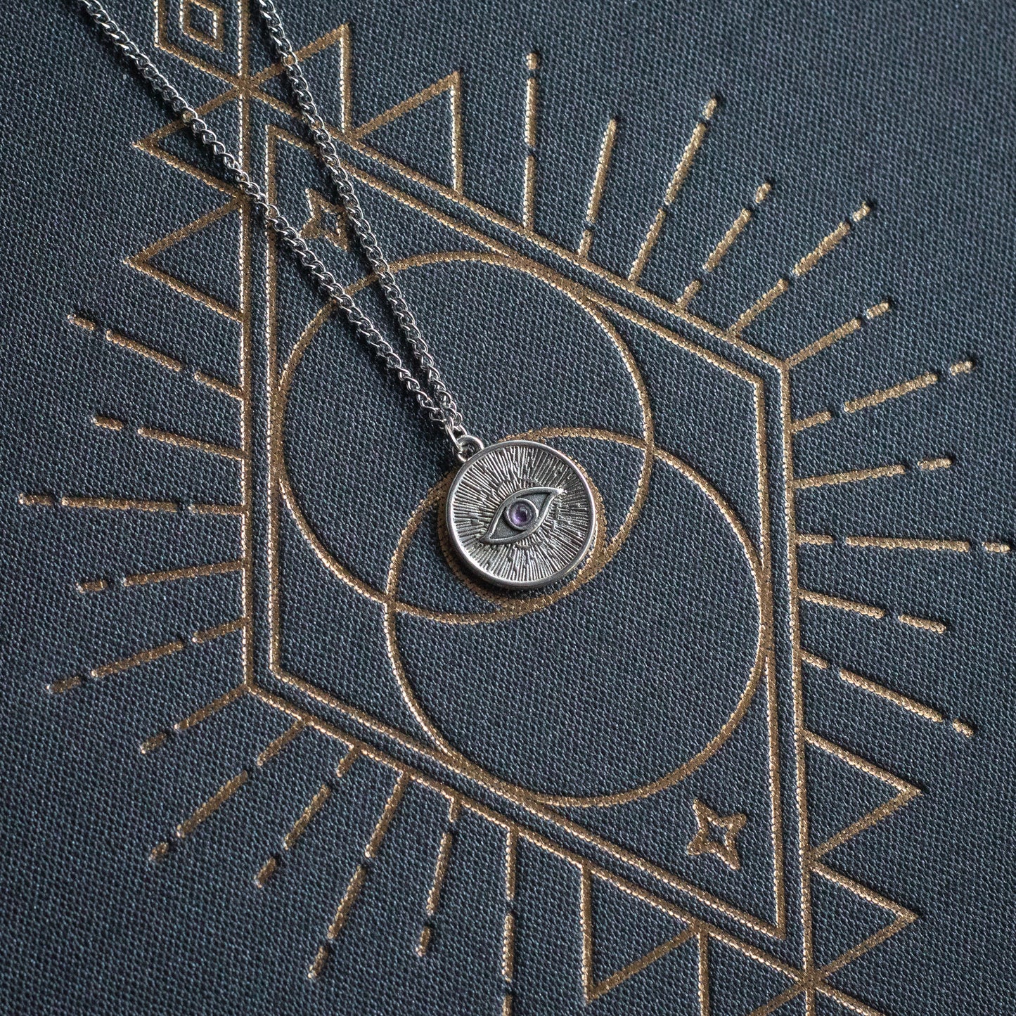 Third Eye Awakened Amethyst Necklace