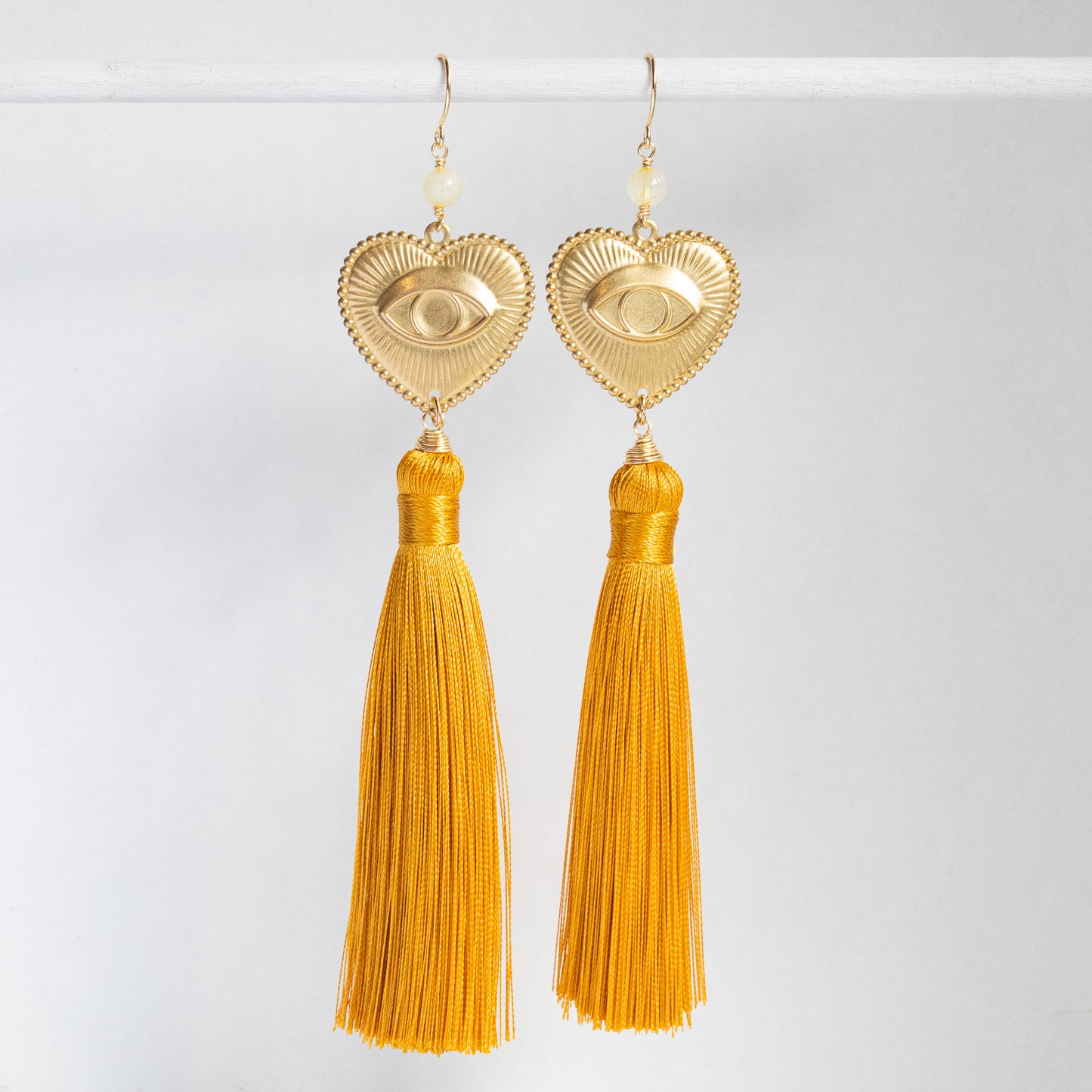 Sacred Eye Tassel Earrings