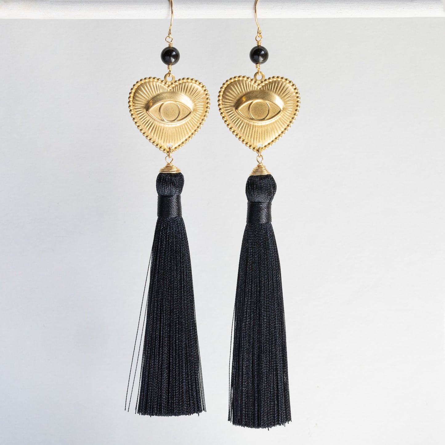 Sacred Eye Tassel Earrings