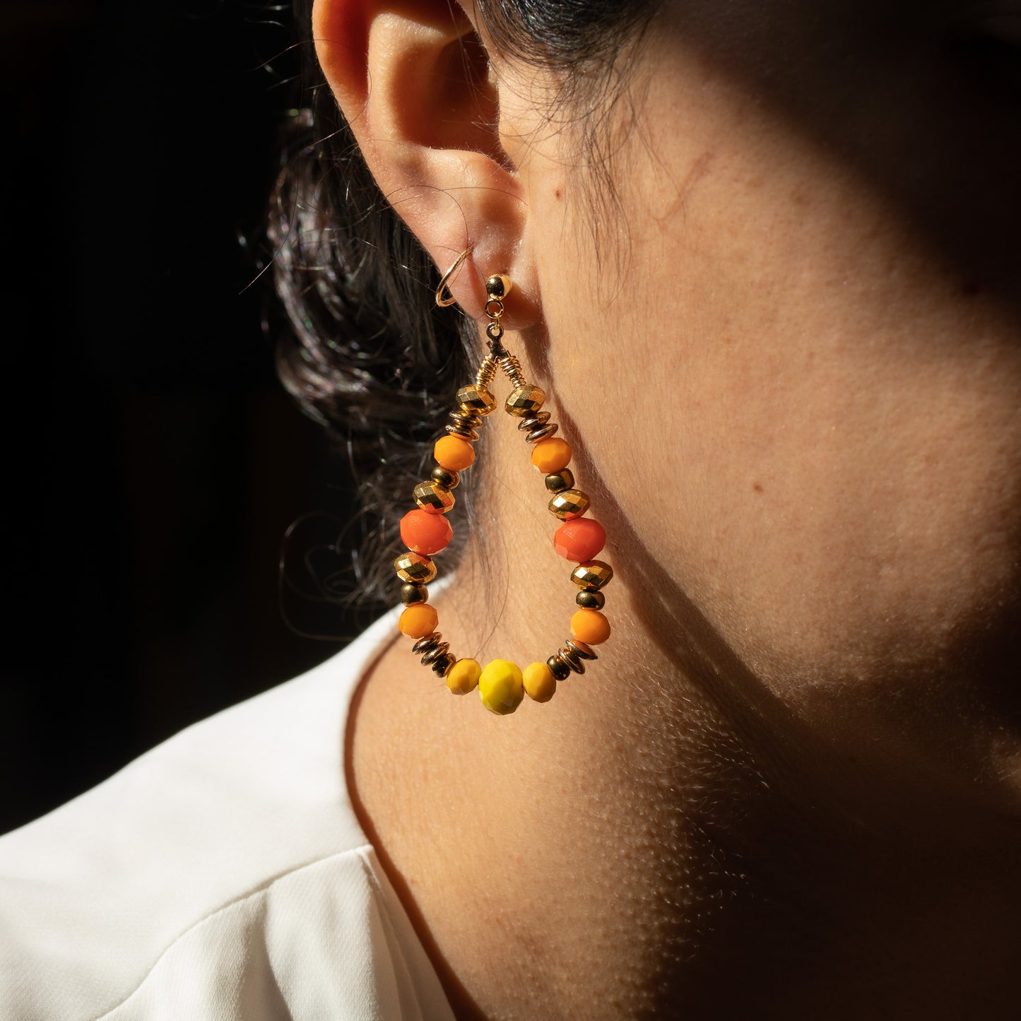 Autumn Crystal Earrings