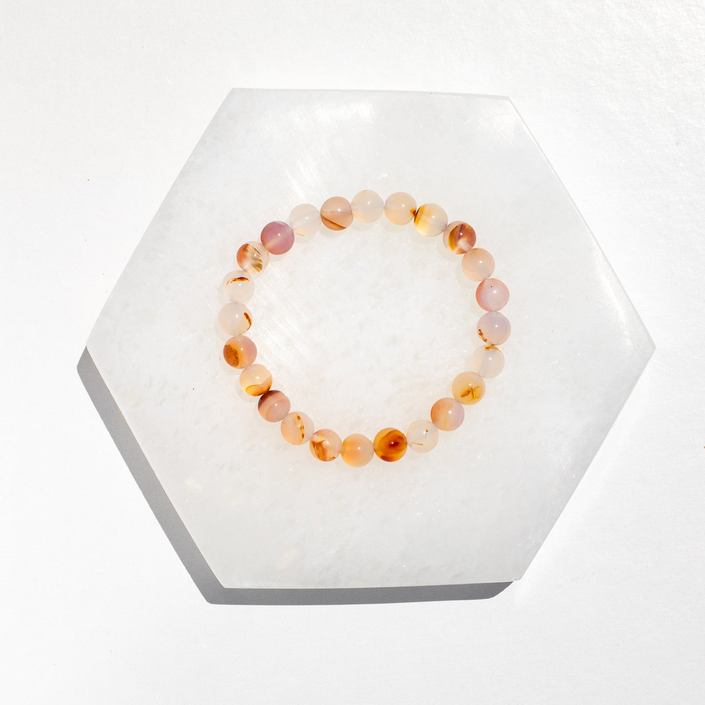 Agate Stretch Bracelet