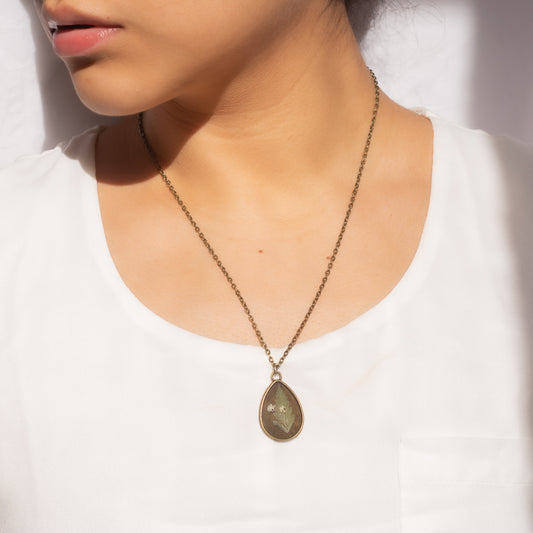 Preserved Botanical Necklace