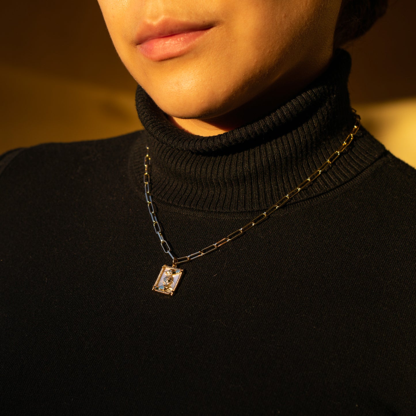 Sacred Eye Necklace (24k Gold Filled)