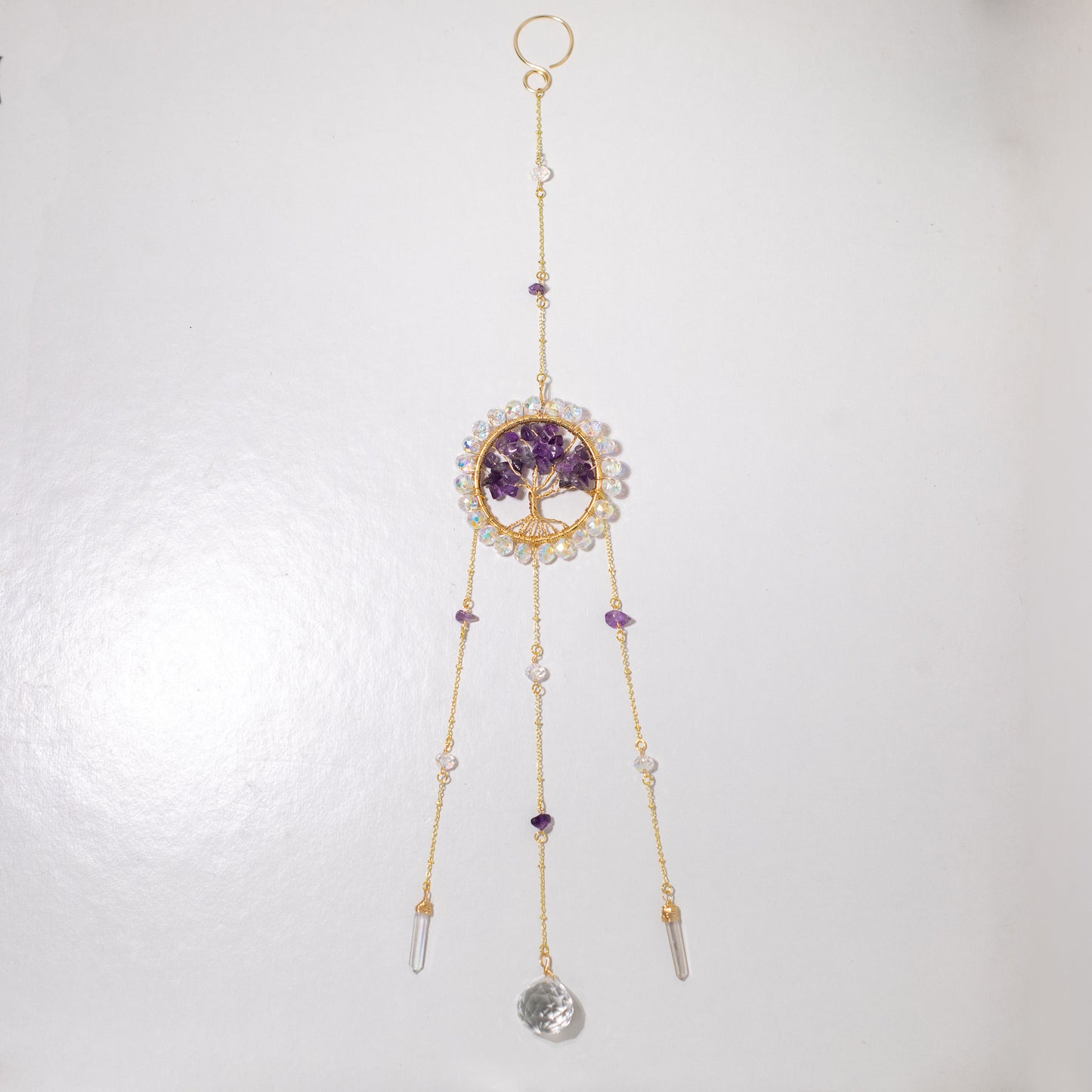 Tree of Life Crystal Prism Suncatcher