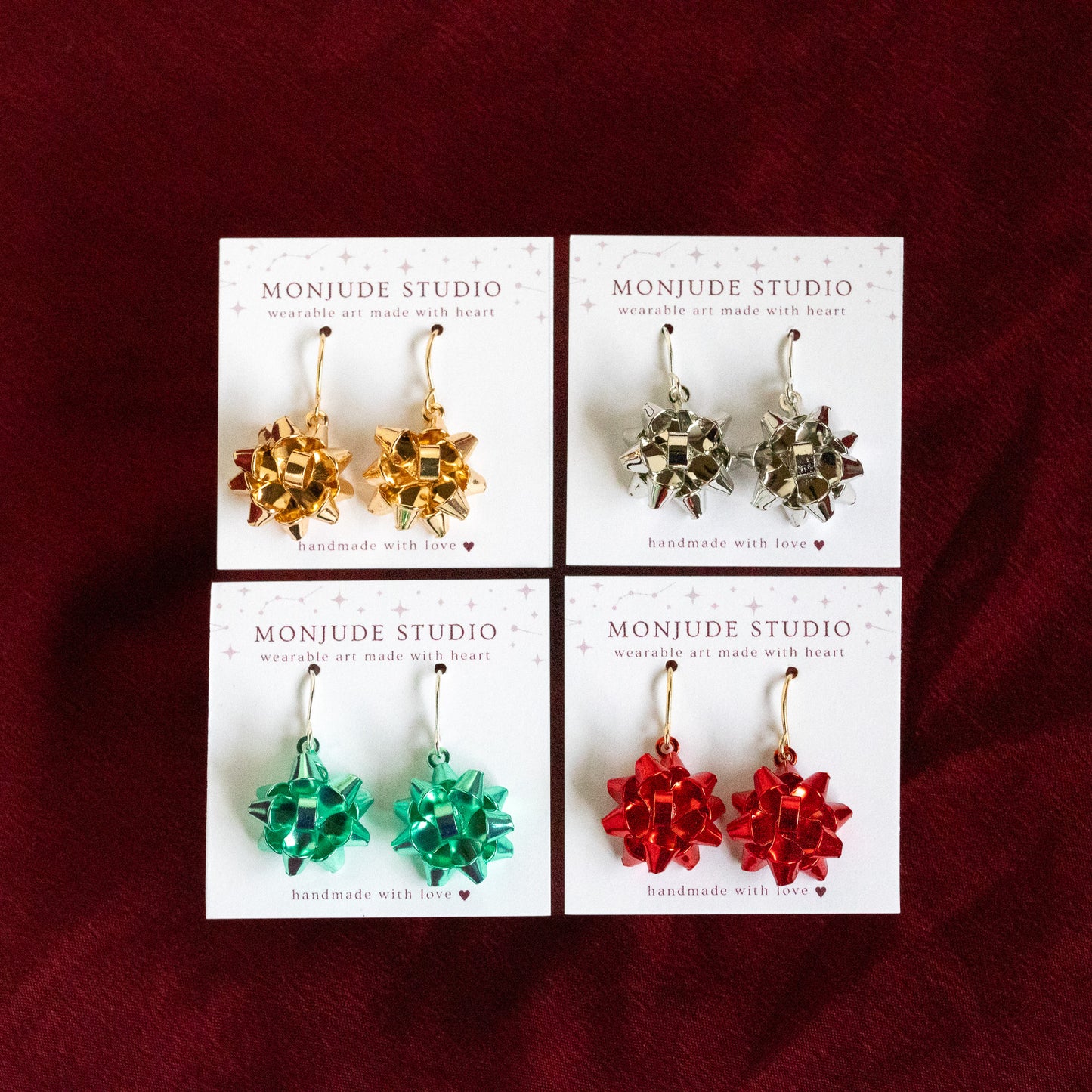 Gift Bow Earrings