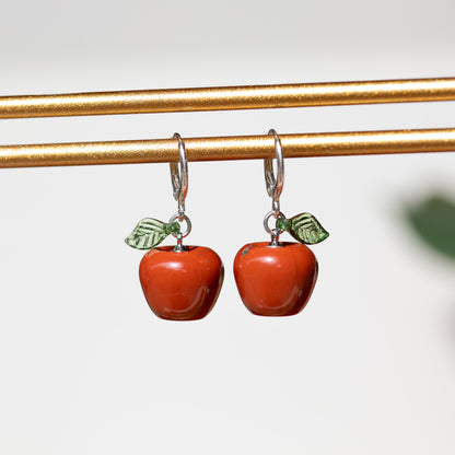 Apple Huggie Earrings