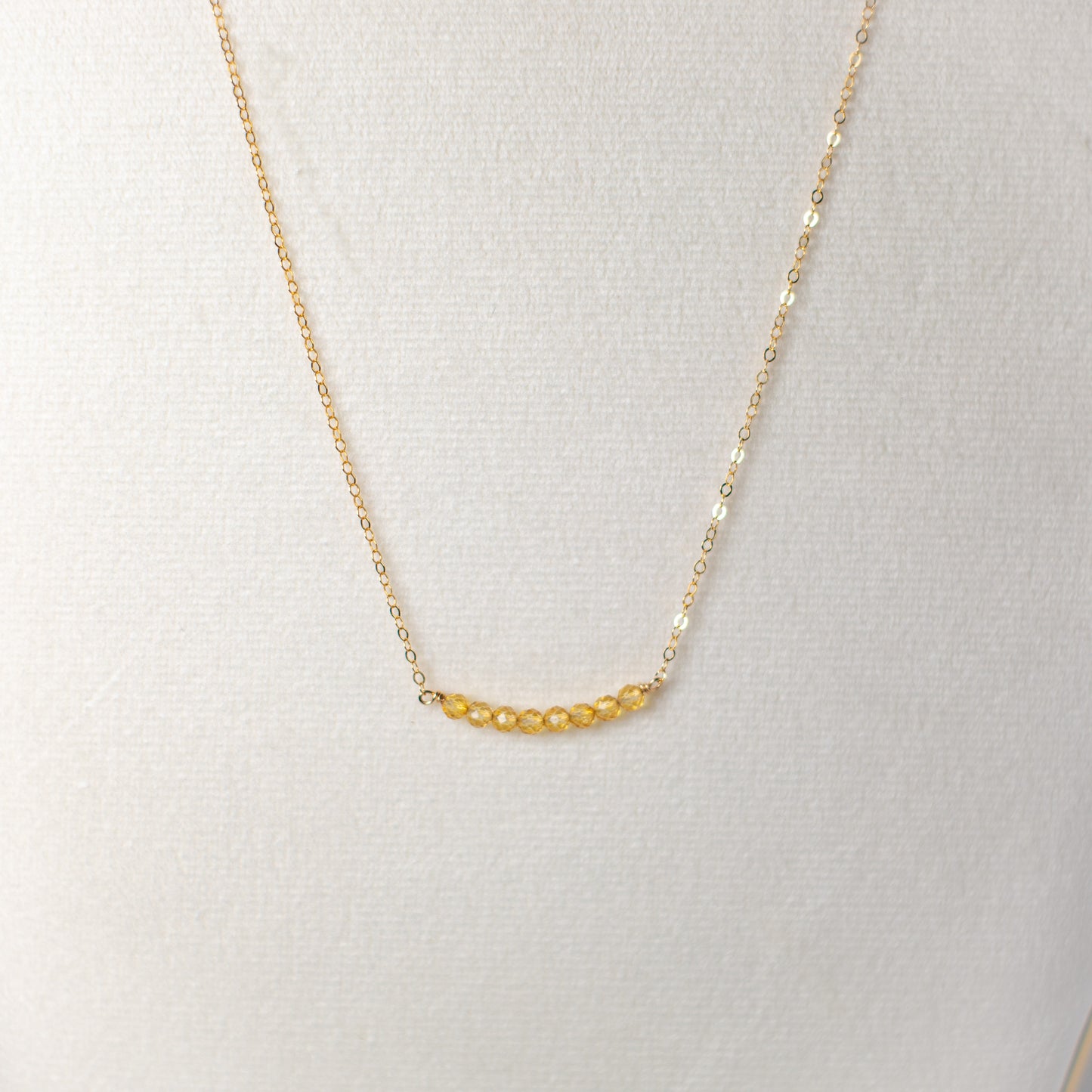 Birthstone Bar Necklace