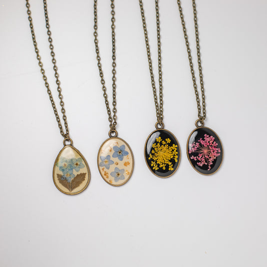 Preserved Botanical Necklace