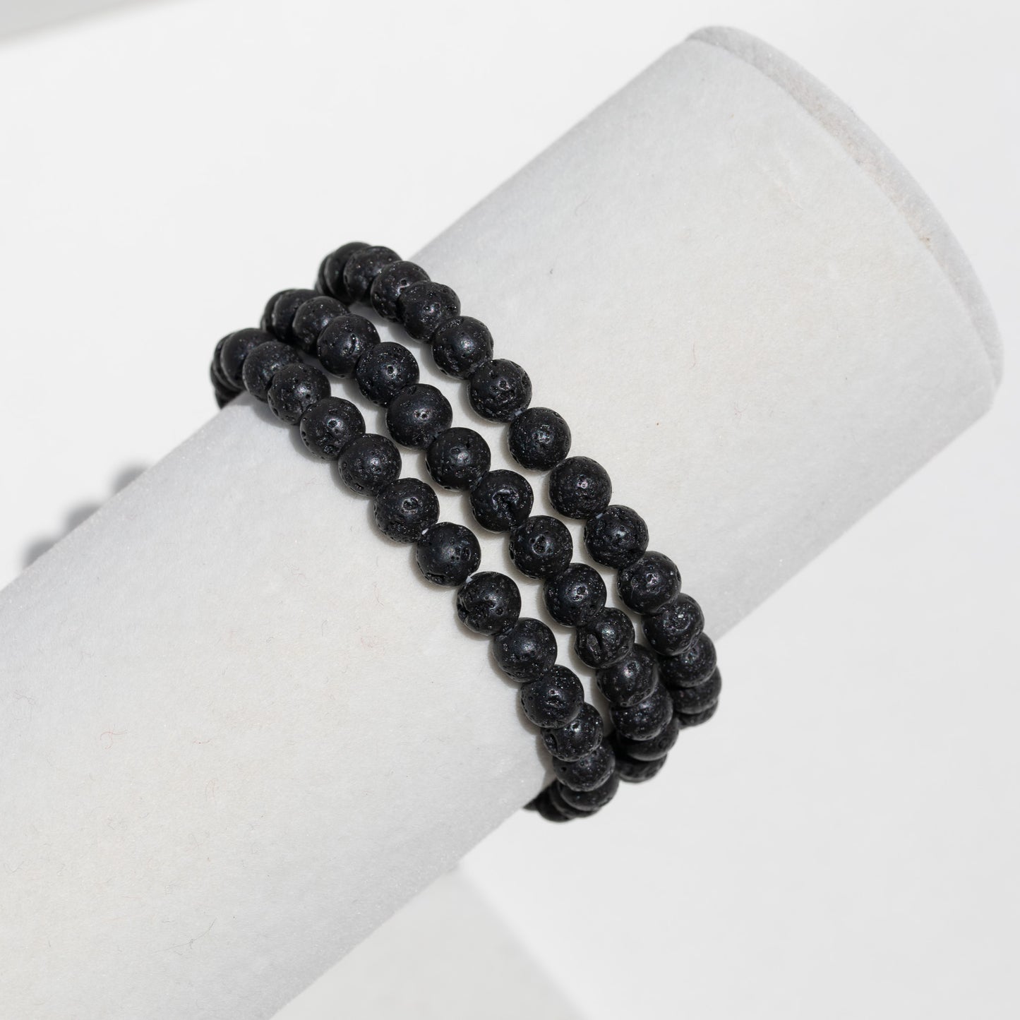 Lava Rock Stretch Bracelet