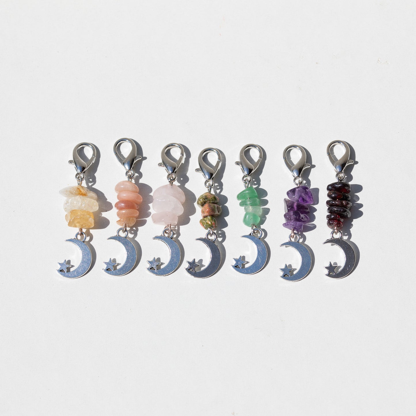 Pet Collar Crystal Keychain Charms