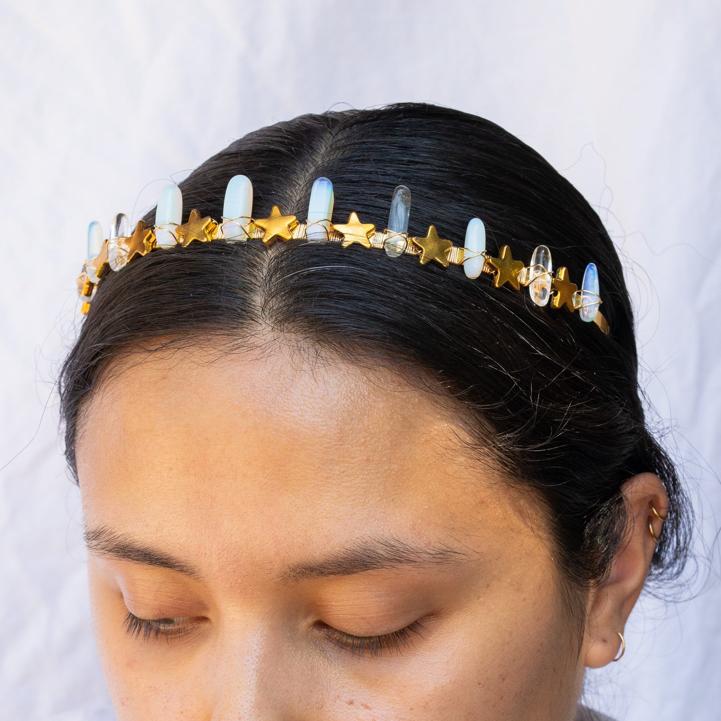 Opalite Crystal Tiara