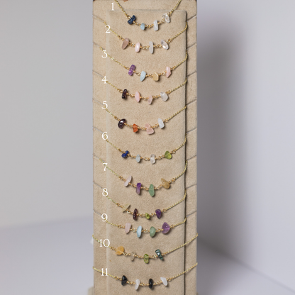 Signature Freeform Birthstone Crystal Choker