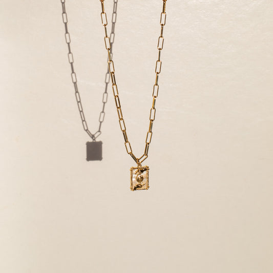Chakra Crystal Pendant Necklace – MonJude Studio